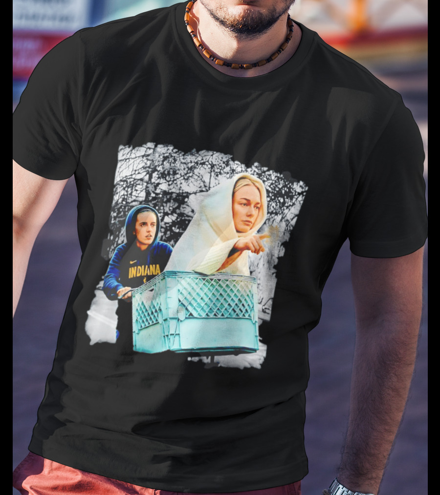 Caitlin Clark Sophie Cunningham ET Indiana Fever Basketball Iconic Movie Mashup 2026 T-Shirt
