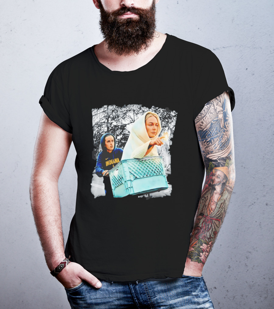 Caitlin Clark Sophie Cunningham ET Indiana Fever Basketball Iconic Movie Mashup 2026 T-Shirt