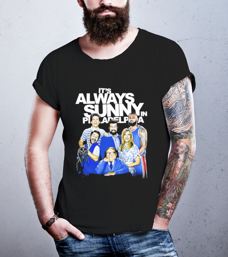 It's Always Sunny In Philadelphia Lebron James Kitten Mittens T-Shirt