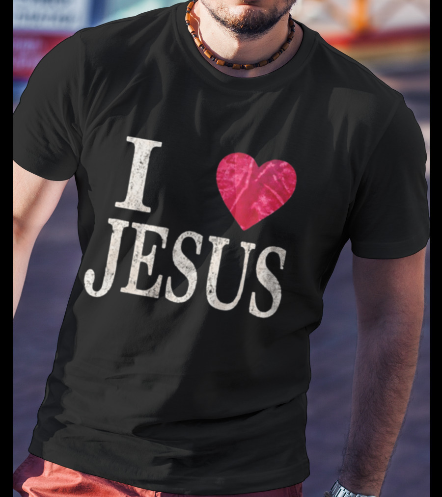 Jessie Bates III I Heart Jesus T-Shirt