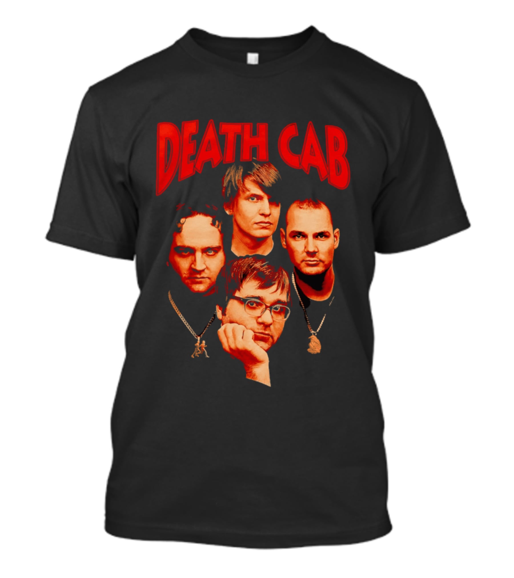 Death Cab For Cutie Band Members T-Shirt