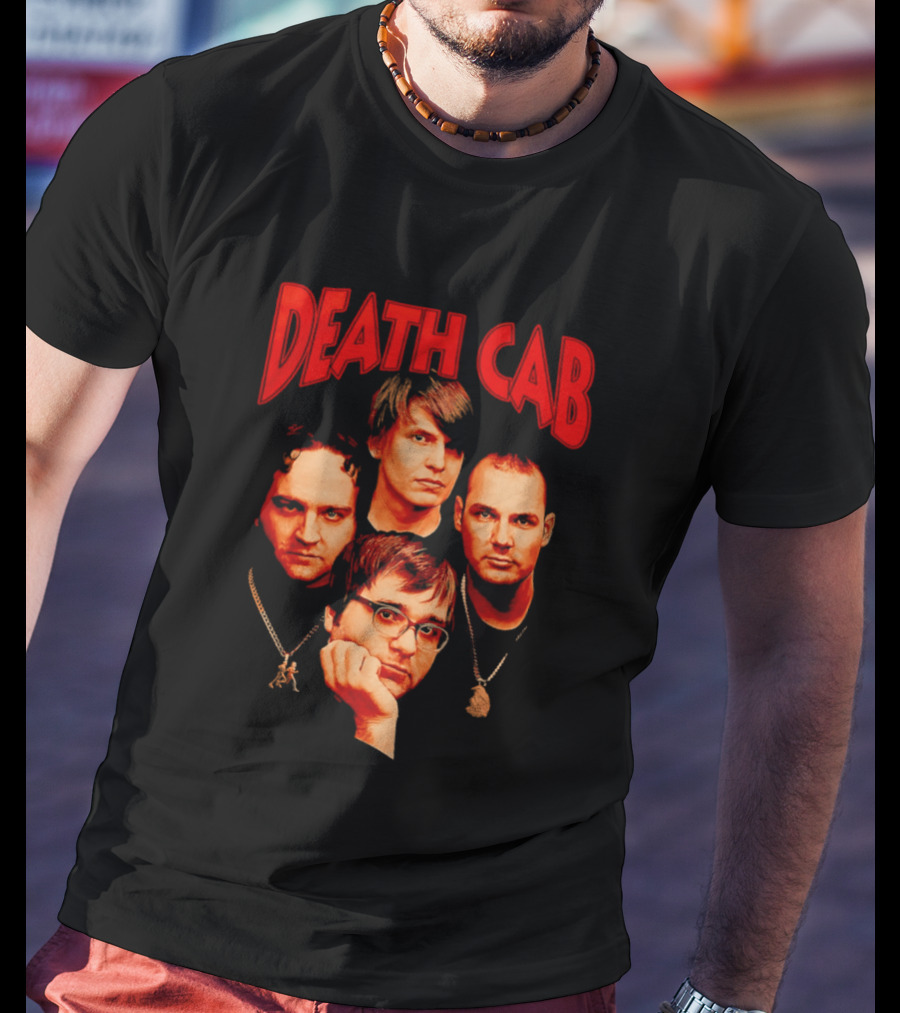 Death Cab For Cutie Band Members T-Shirt