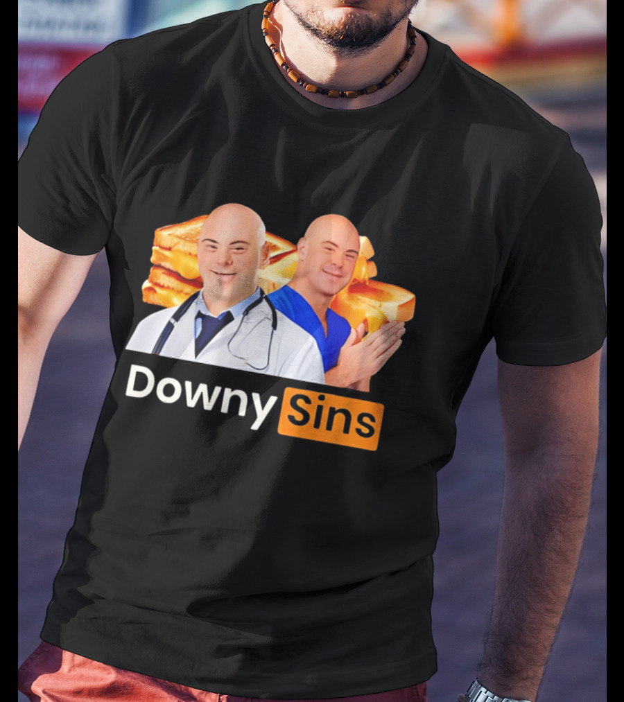 DownySins Meme Parody With Toast T-Shirt