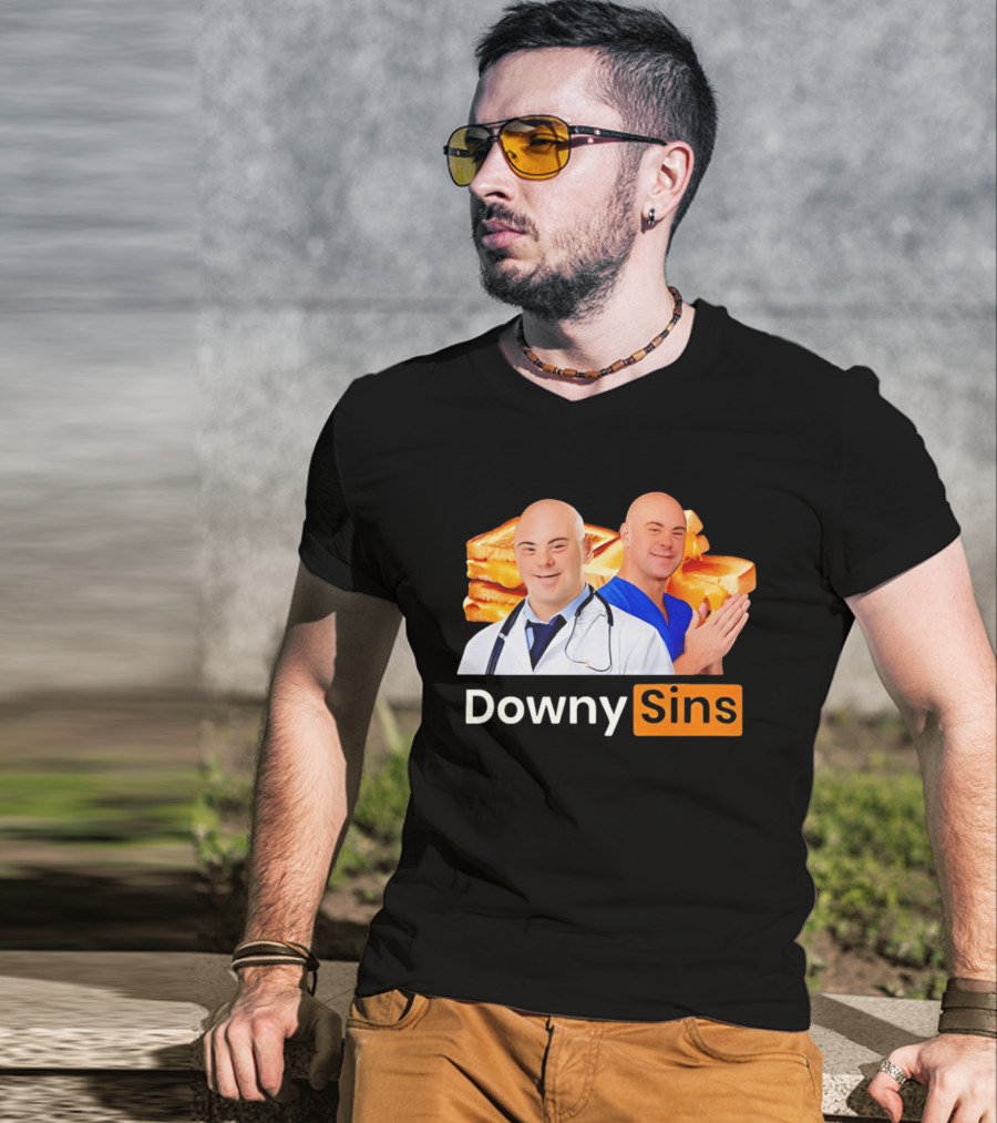 DownySins Meme Parody With Toast T-Shirt