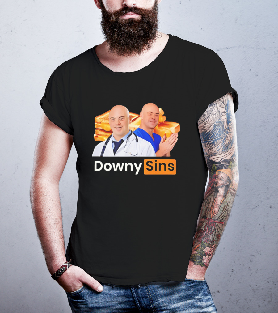 DownySins Meme Parody With Toast T-Shirt