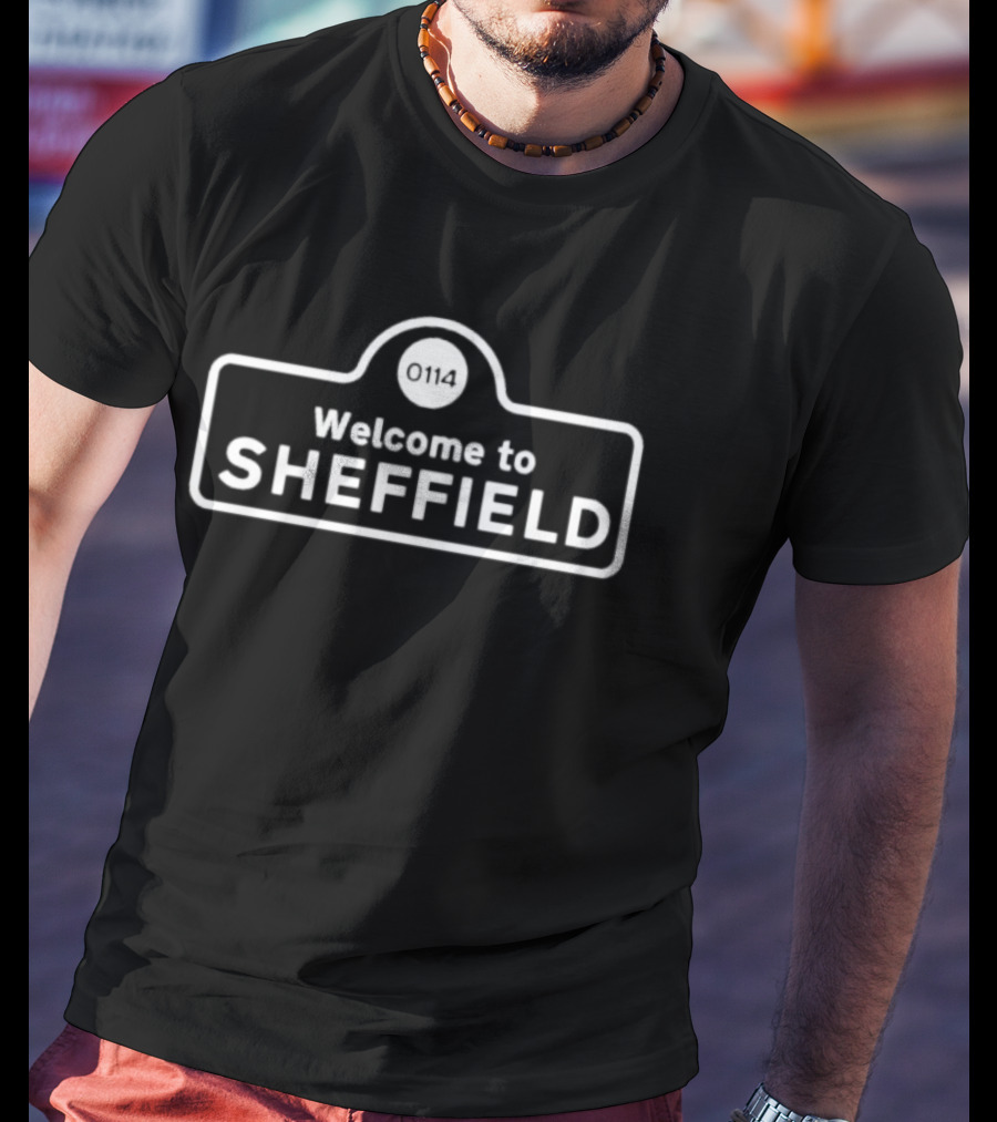Richard Hawley Welcome To Sheffield 0114 T-Shirt