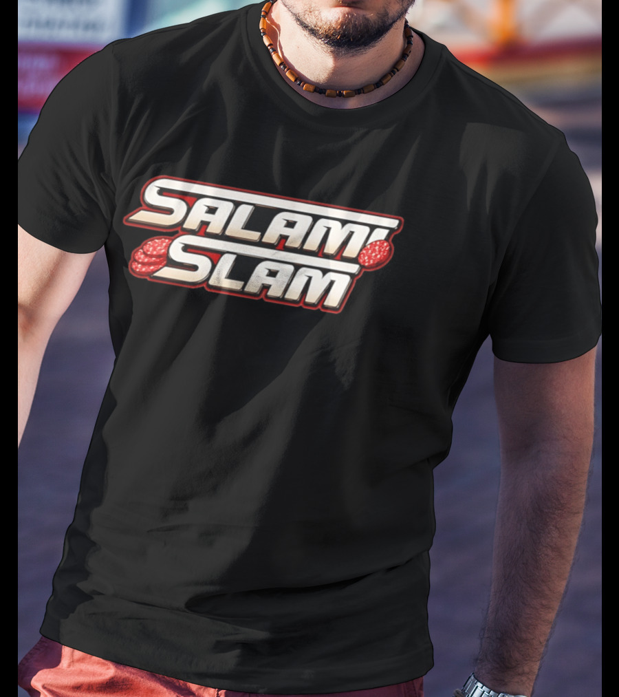 Salami Slam SummerSlam WWE Bold Iconic Wrestling T-Shirt