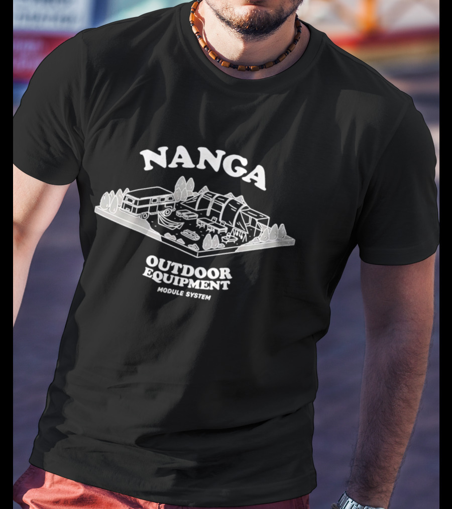 Nanga Outdoor Equipment Camping Van Module System Tent T-Shirt