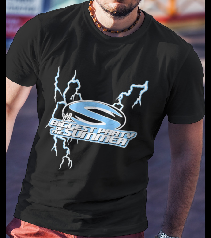 SummerSlam WWE Biggest Party Of The Summer 2026 Lightning Edition T-Shirt