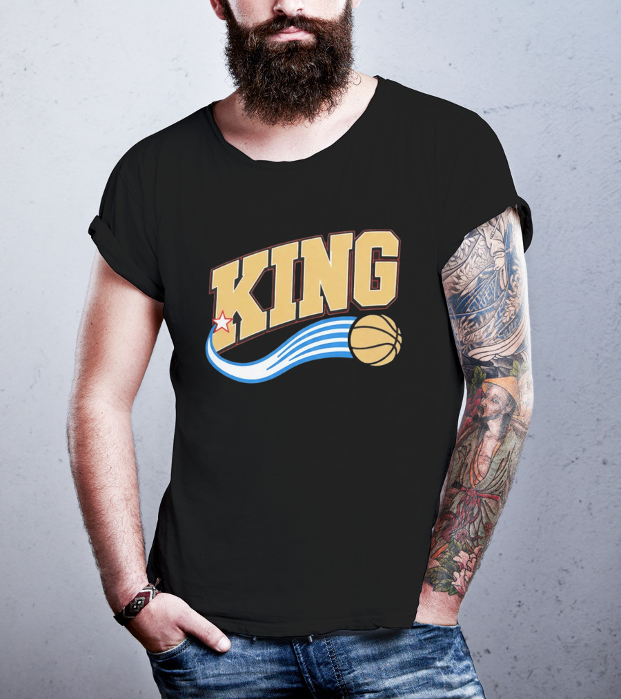 Philadelphia 76ers King Basketball Lebron James T-Shirt