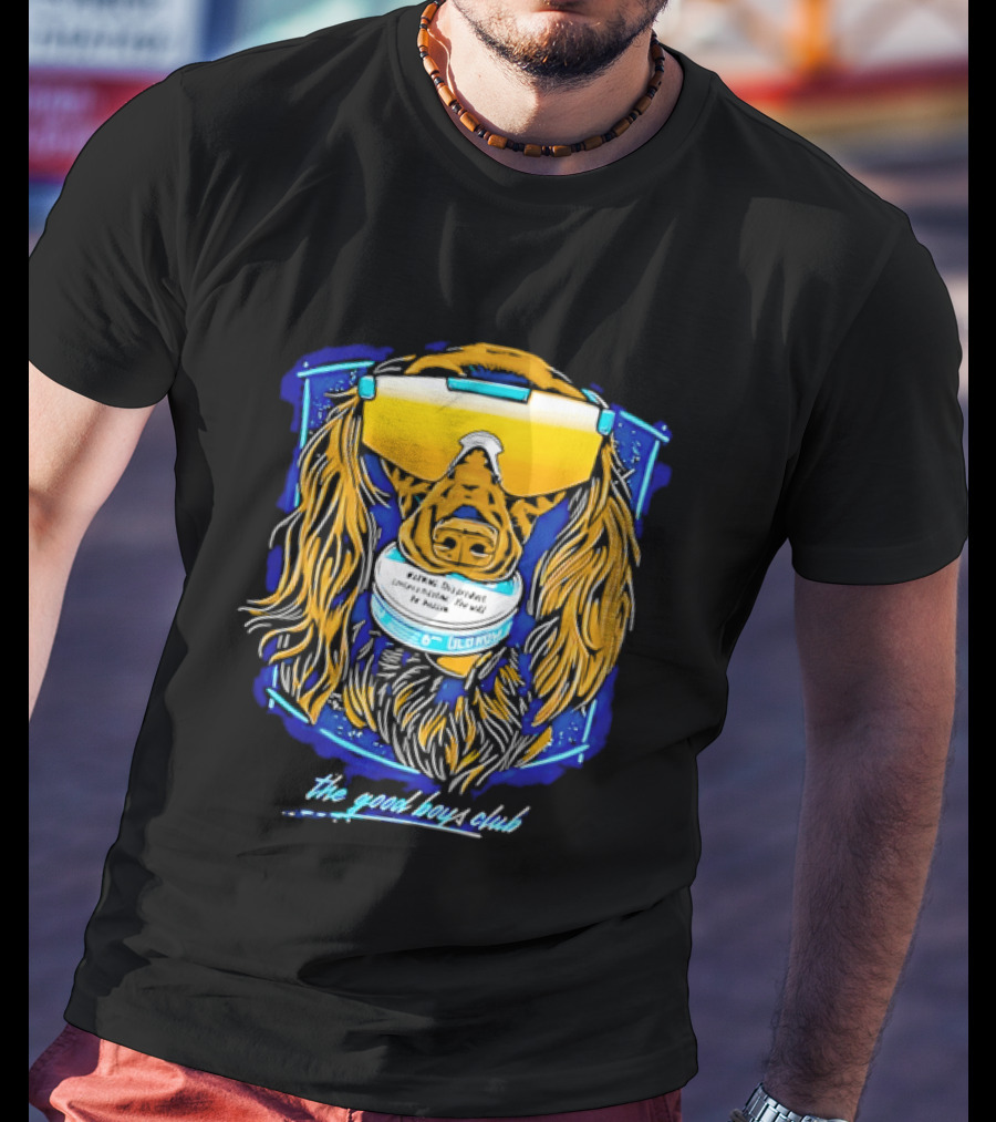 The Good Boys Club Dog Sunglasses Tin T-Shirt