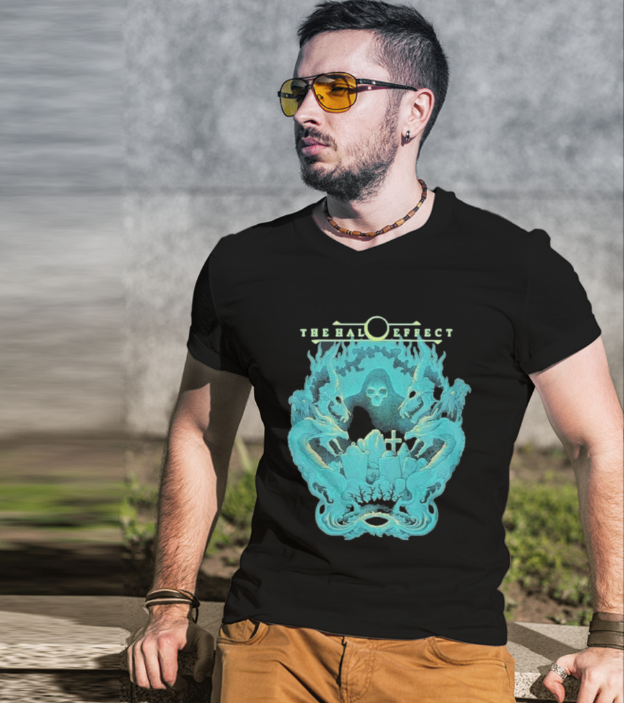 The Halo Effect Dragons Skull Fantasy T-Shirt