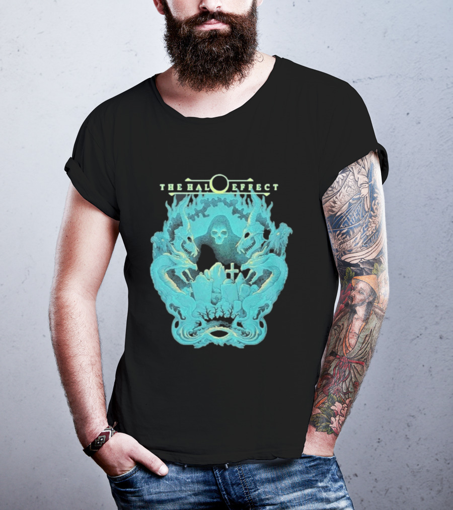 The Halo Effect Dragons Skull Fantasy T-Shirt