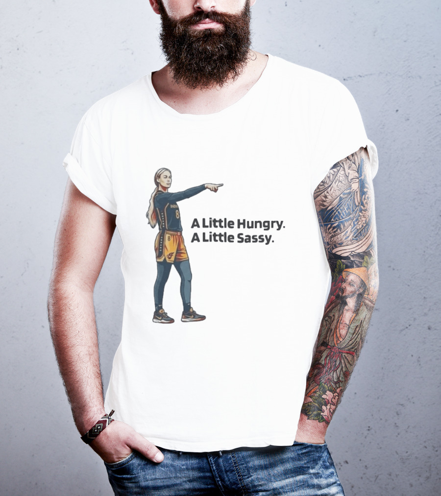Sophie Cunningham A Little Hungry A Little Sassy Basketball T-Shirt