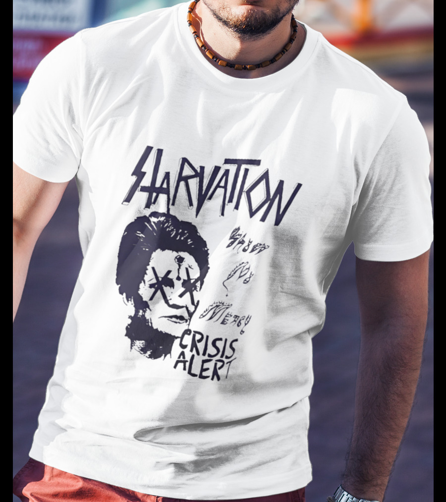 Starvation Sheer Mercy Crisis Alert T-Shirt