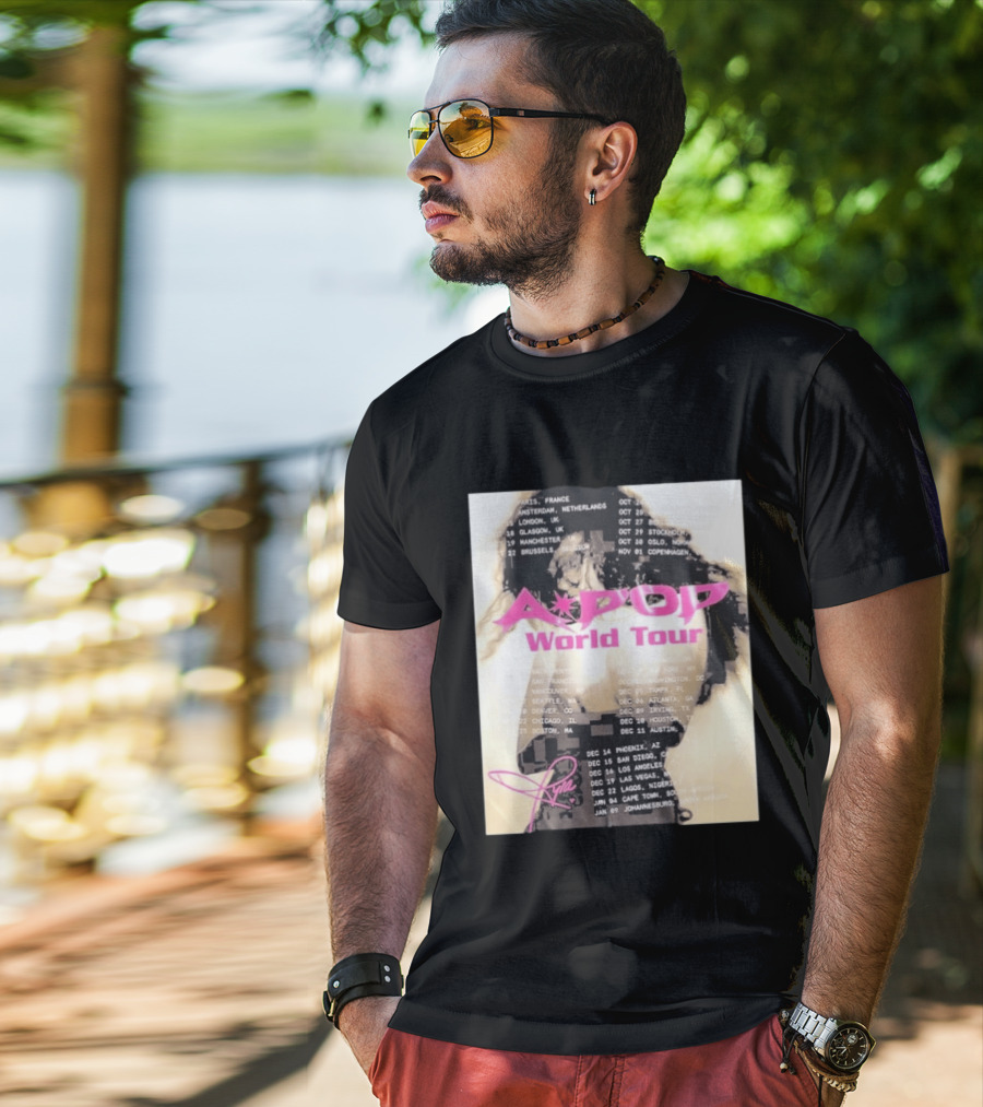Tyla A Pop World Tour 2026 Paris Amsterdam London Dates And Signature T-Shirt