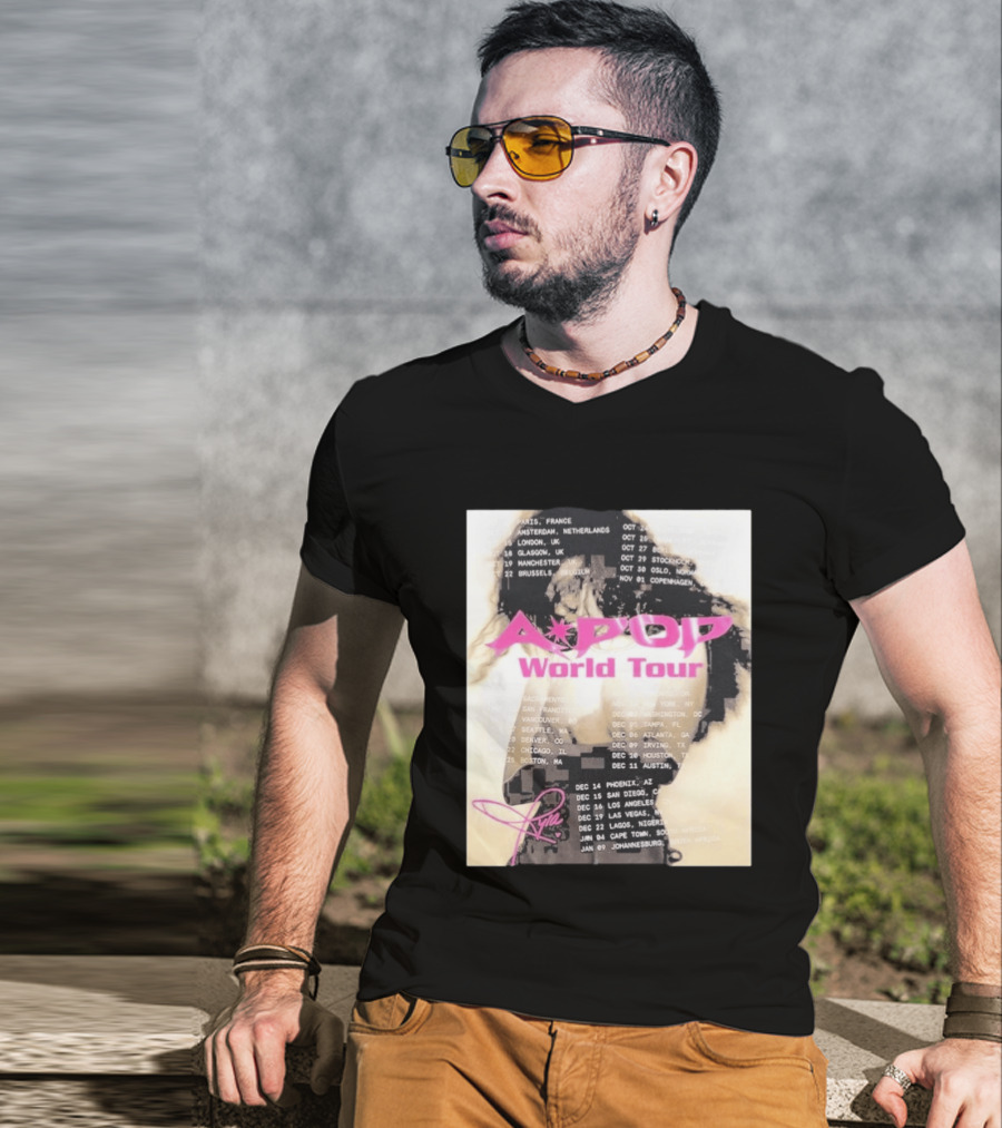 Tyla A Pop World Tour 2026 Paris Amsterdam London Dates And Signature T-Shirt