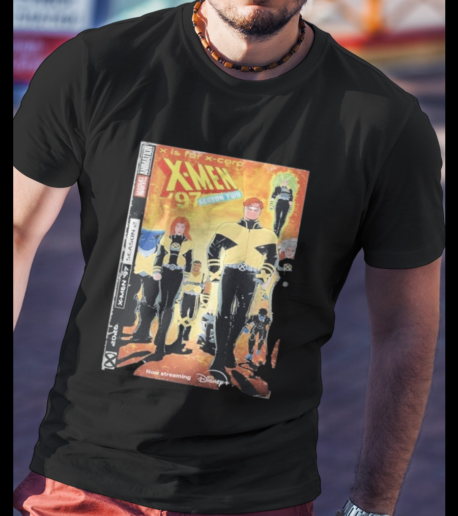 X Men 97 Season 2 X Corp Costumes Polaris Marvel Animation Disney Plus T-Shirt