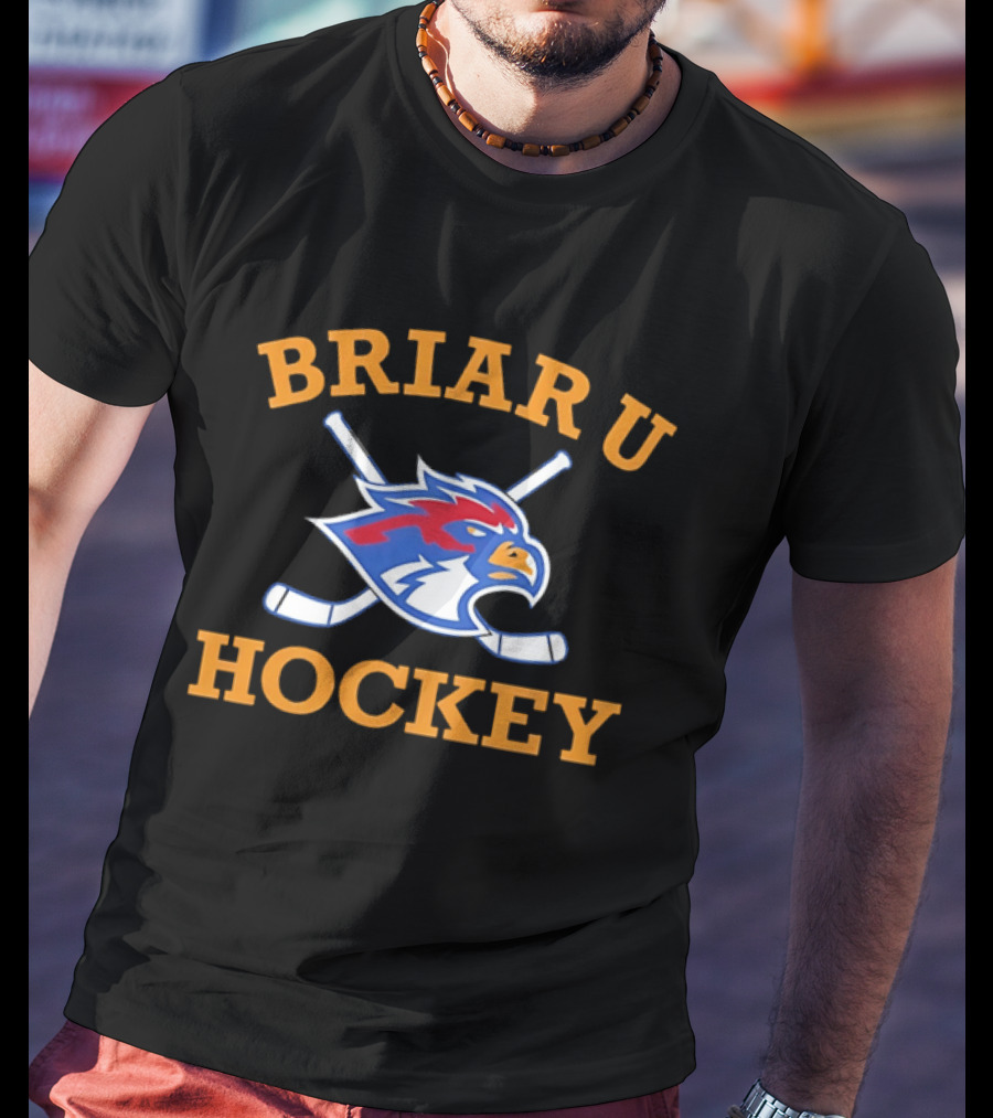 Briar U Hawks Ice Hockey Team T-Shirt
