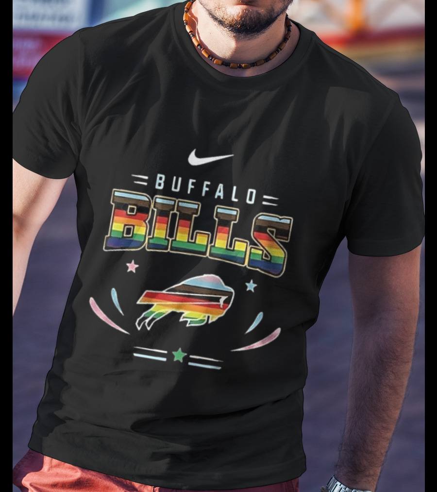 Accept Understand Love Buffalo Bills 2026 LGBT Pride Nike T-Shirt
