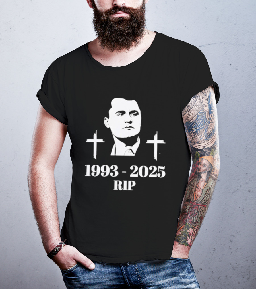 Charlie Kirk Rip 1993 2025 Memorial T-Shirt