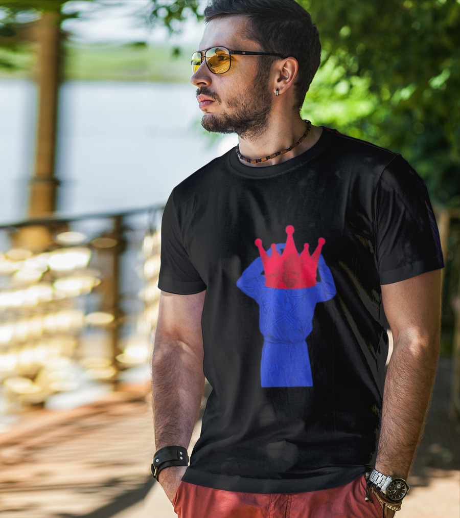 LeBron James NBA Finals 76ers King And Crown T-Shirt