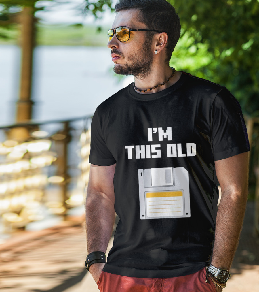 I'm This Old Floppy Disk T-Shirt