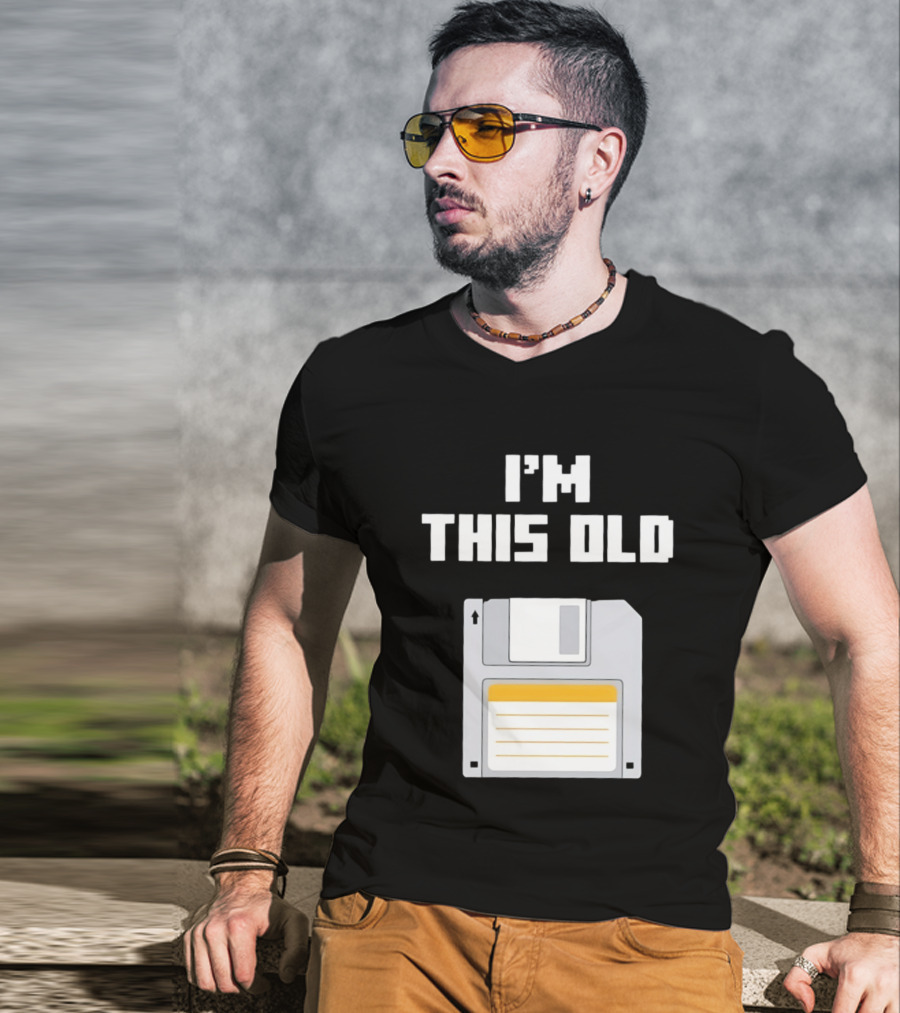 I'm This Old Floppy Disk T-Shirt