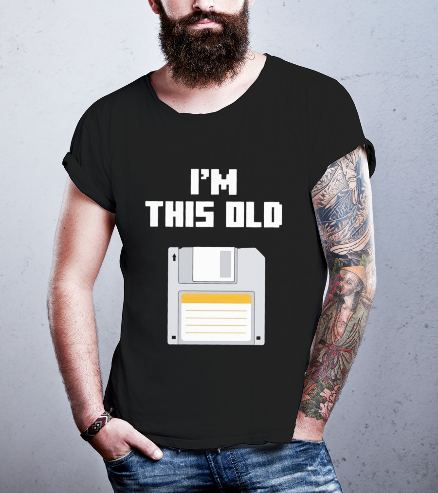 I'm This Old Floppy Disk T-Shirt