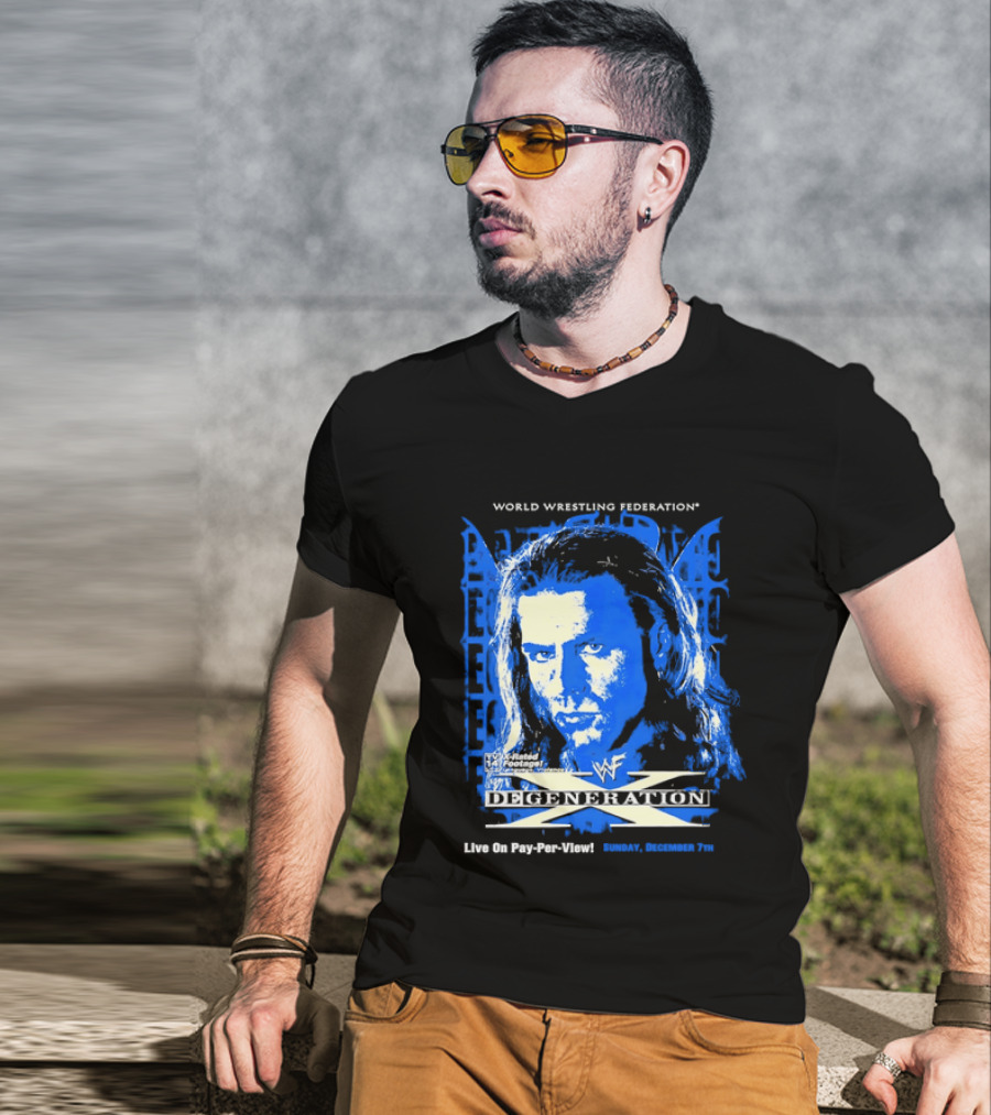 World Wrestling Federation DX Shawn Michaels D Generation X In Your House Pay Per View T-Shirt