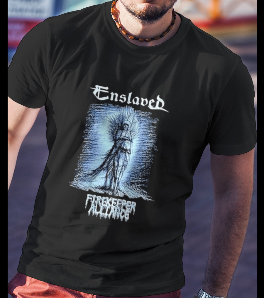 Enslaved Firekeeper Alliance Heavy Metal Band T-Shirt