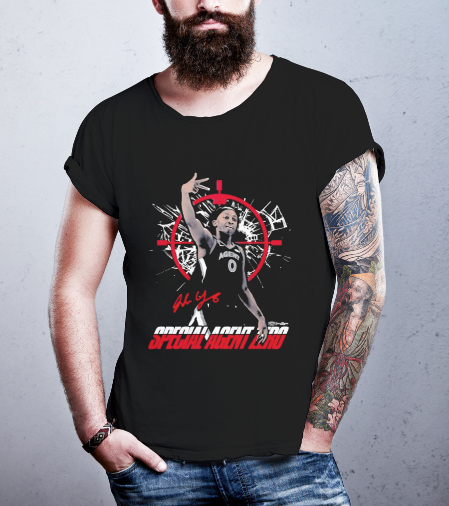 Jackie Young Special Agent Zero Las Vegas Aces Basketball T-Shirt