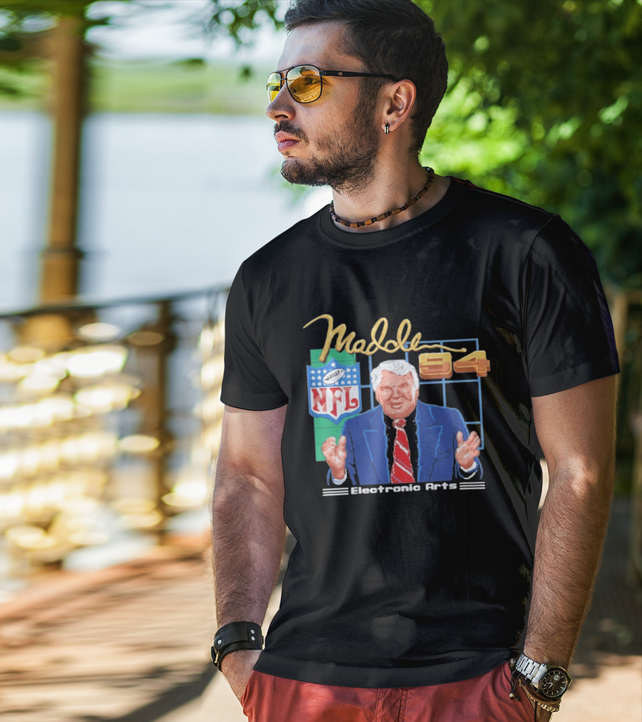 NFL Madden 94 Electronic Arts Vintage Gaming T-Shirt