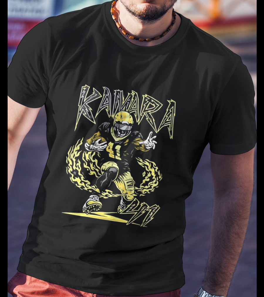 Kamara 41 Alvin Kamara New Orleans Saints Football Running Back NFL T-Shirt