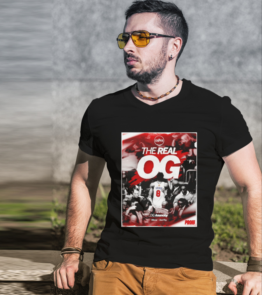 OG Anunoby The Real OG ESPYS Winner Best Play Indiana Basketball T-Shirt