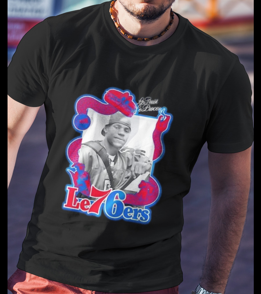 Le Trust Le Process LeBron James Philadelphia 76ers T-Shirt