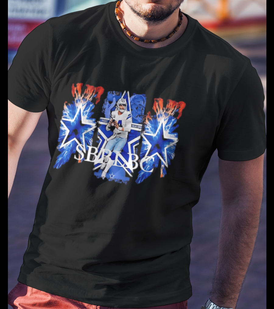Dallas Cowboys Prescott Passing SBB LBC T-Shirt