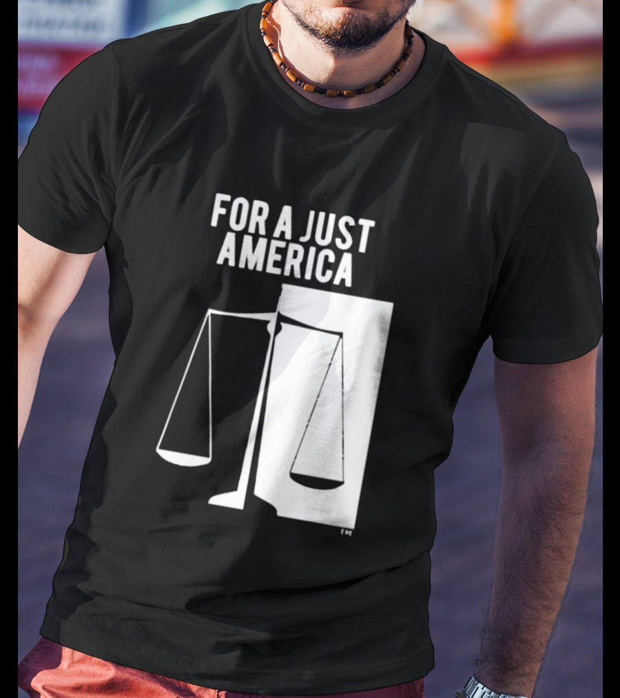 Resist For A Just America Scales Of Justice T-Shirt