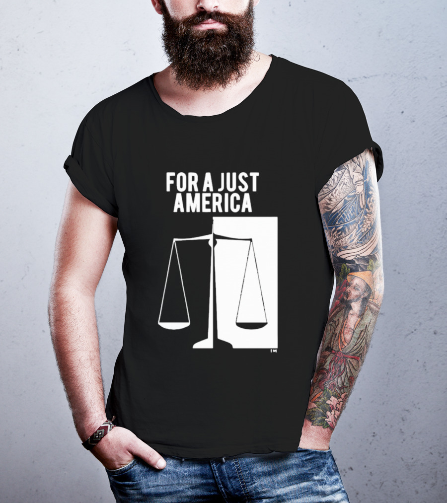 Resist For A Just America Scales Of Justice T-Shirt