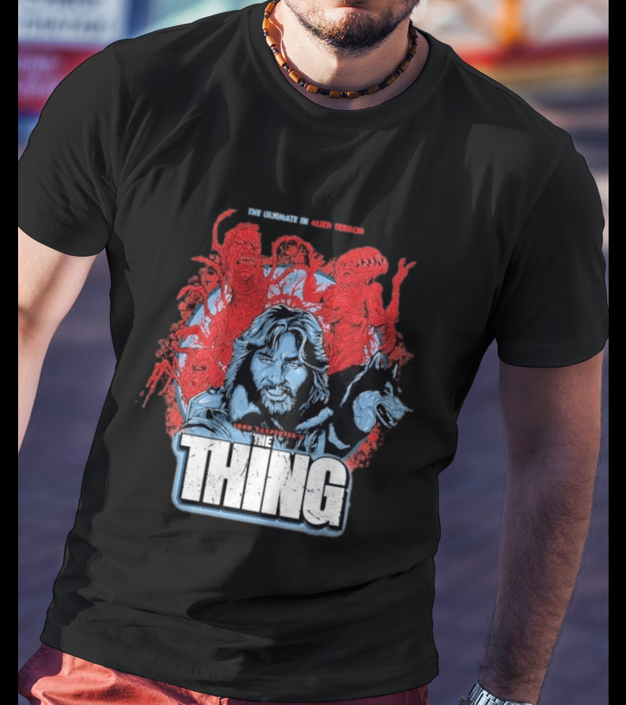 The Thing Ultimate Alien Terror John Carpenter's Classic 1982 Horror Movie T-Shirt