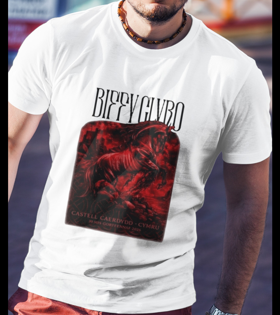 Biffy Clyro Castell Caerdydd Cymru 30 Mis Gorffennaf 2026 T-Shirt