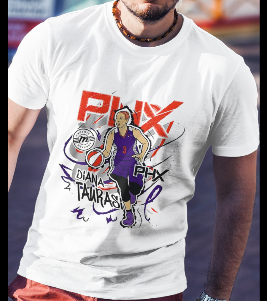 Diana Taurasi Phoenix Mercury PHX Basketball WNBA T-Shirt