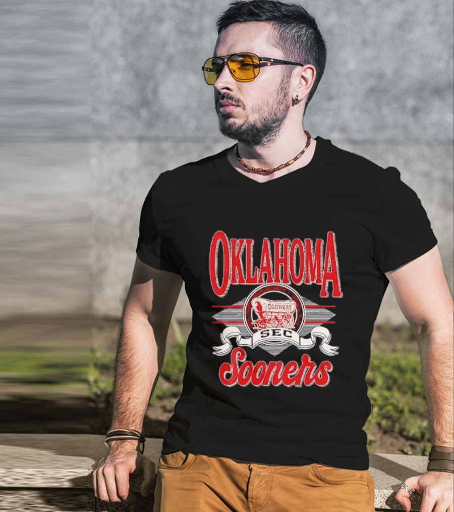 Oklahoma Sooners SEC Football Wagon T-Shirt