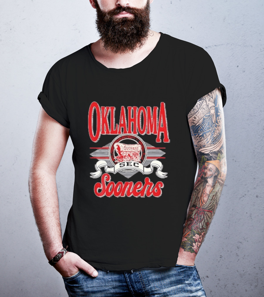 Oklahoma Sooners SEC Football Wagon T-Shirt