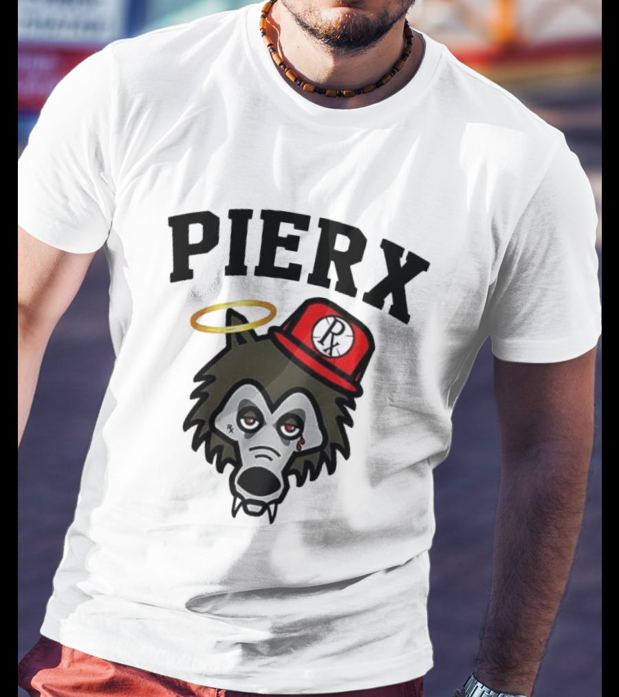 RX Wolf Pierx Halo Red Hat T-Shirt