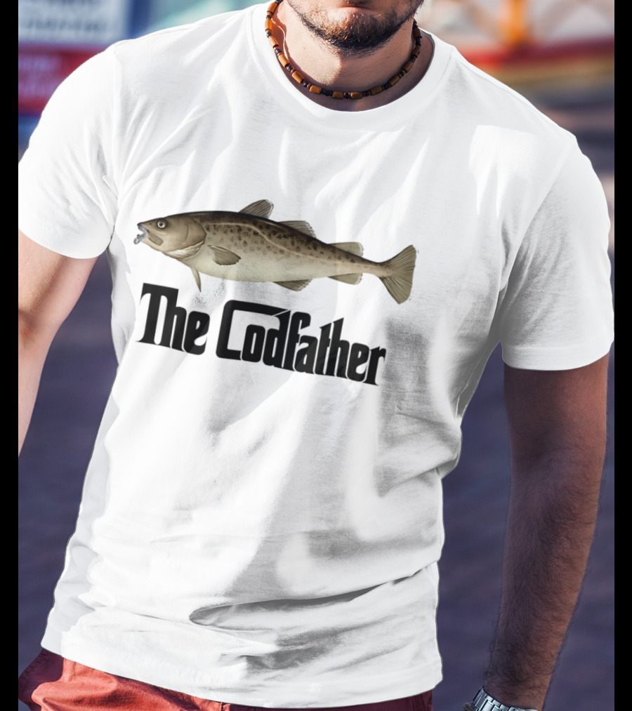 The Codfather Fish Pun Cod The Godfather Humor T-Shirt