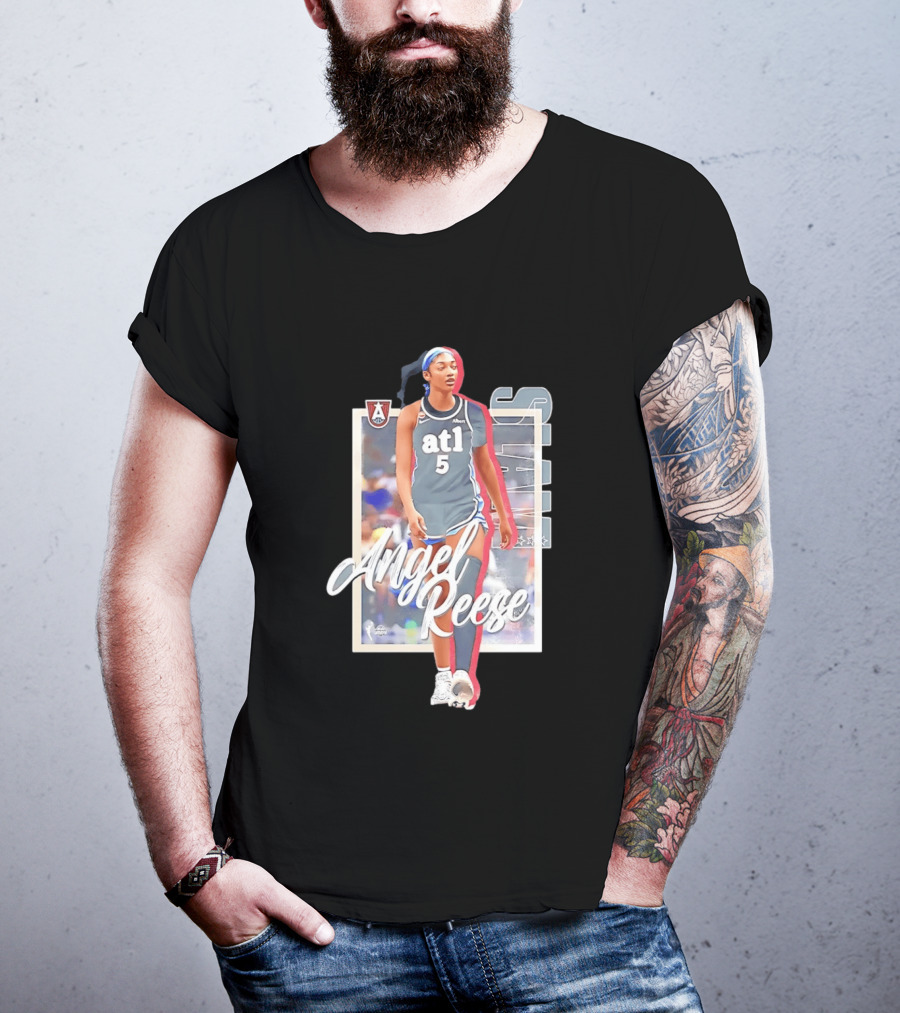 Angel Reese ATL 5 Atlanta Dream Player Slam T-Shirt