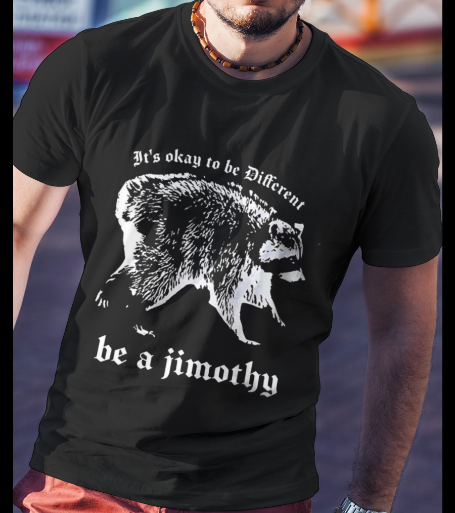 It's Okay To Be Different Be A Jimothy T-Shirt