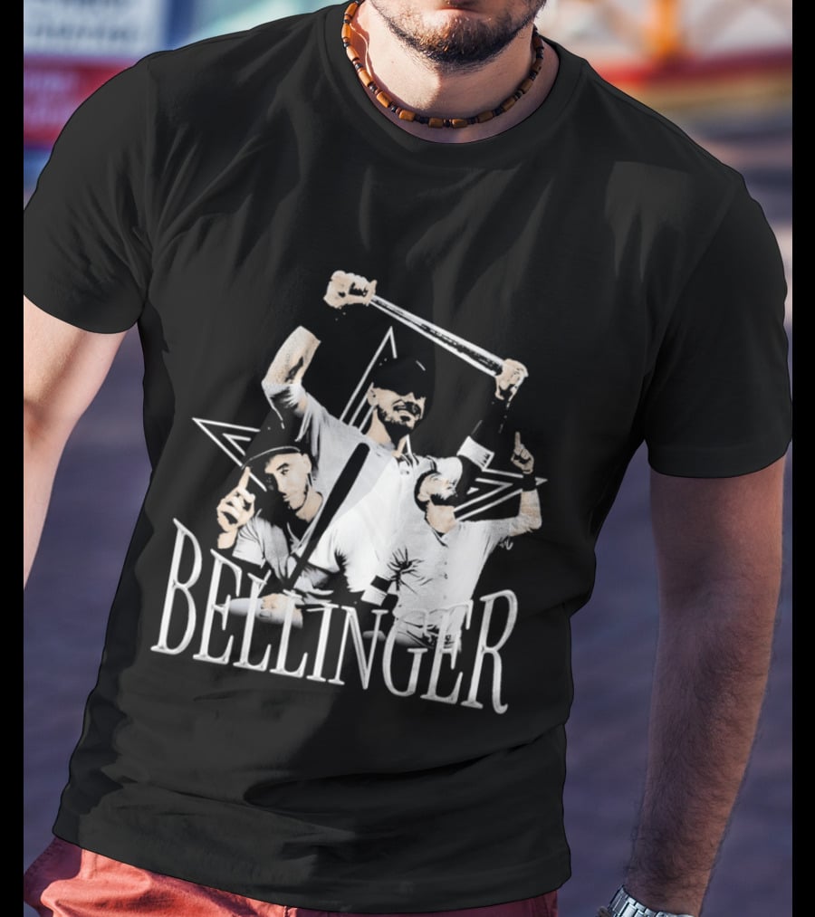 Bellinger New York Yankees MVP Baseball Collage T-Shirt
