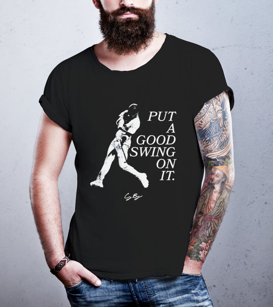 Cody Bellinger Put A Good Swing On It T-Shirt